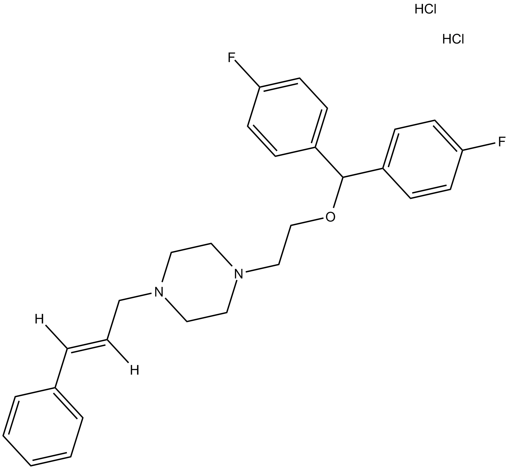 GBR 13069 dihydrochloride Chemical Structure