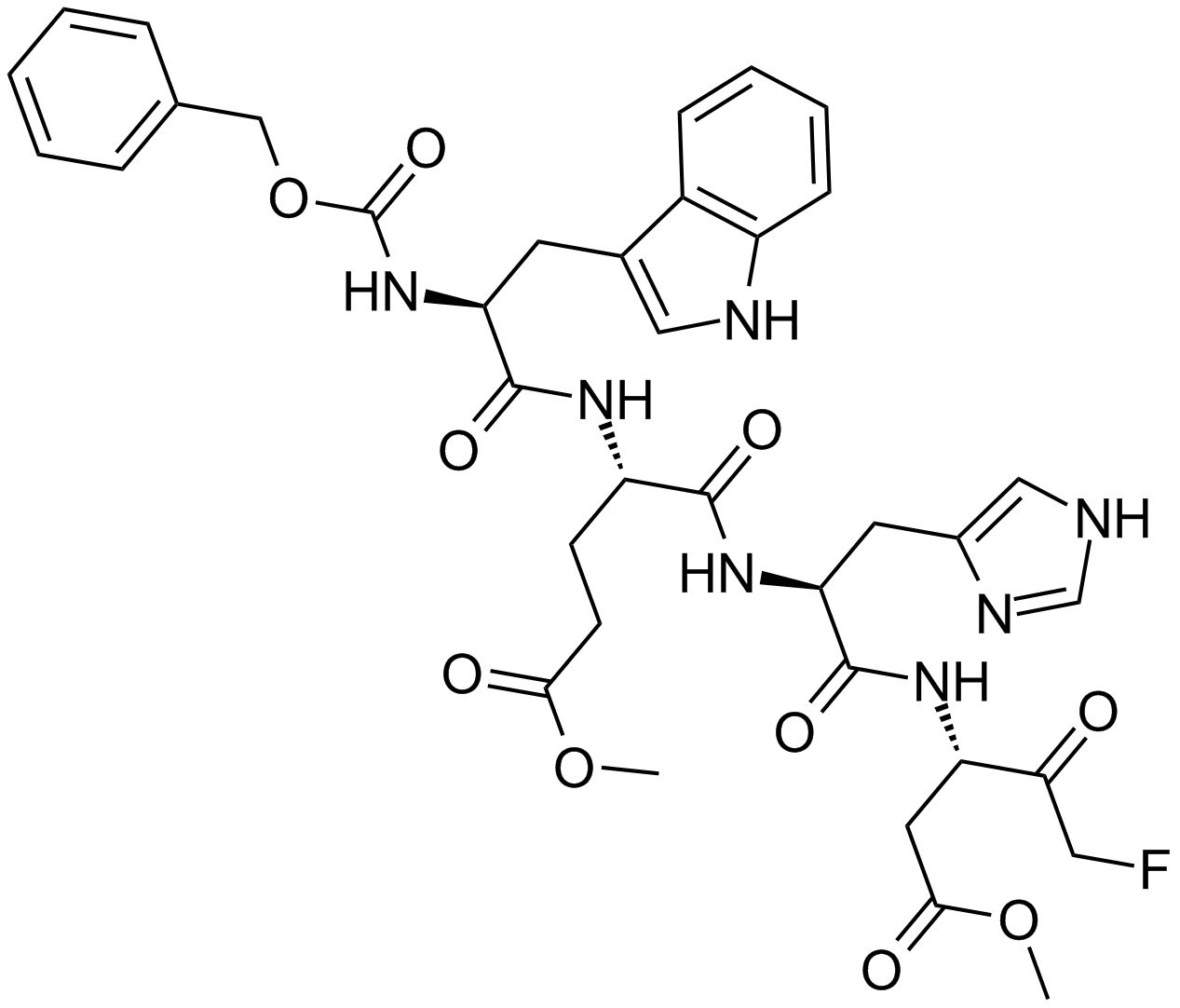 Z-WEHD-FMK Chemical Structure