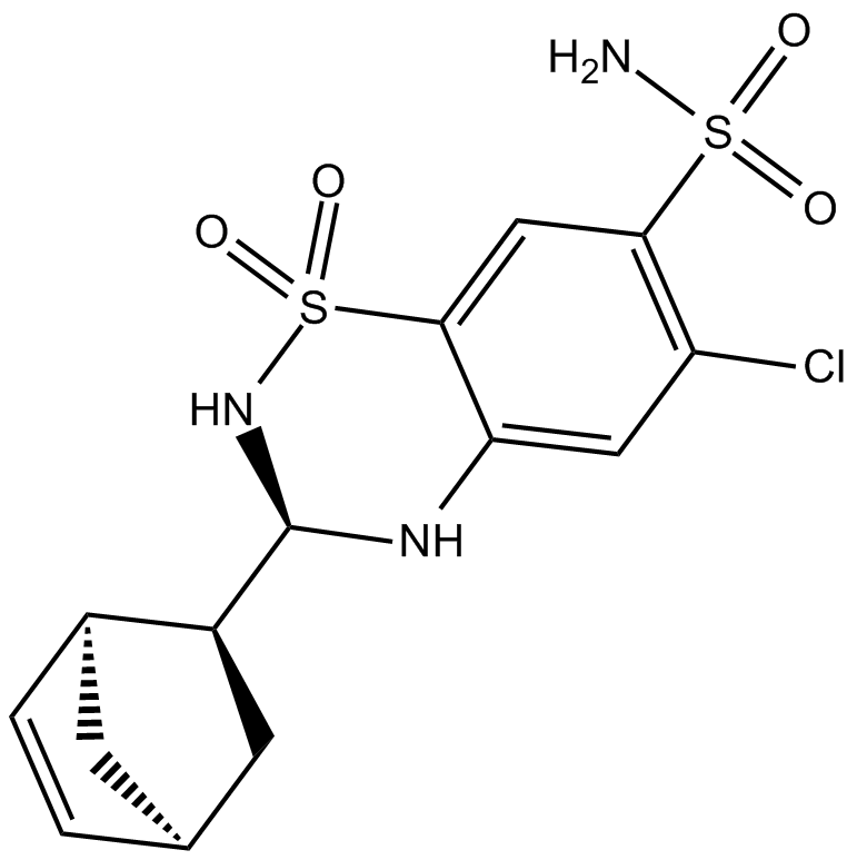 Cyclothiazide Chemical Structure