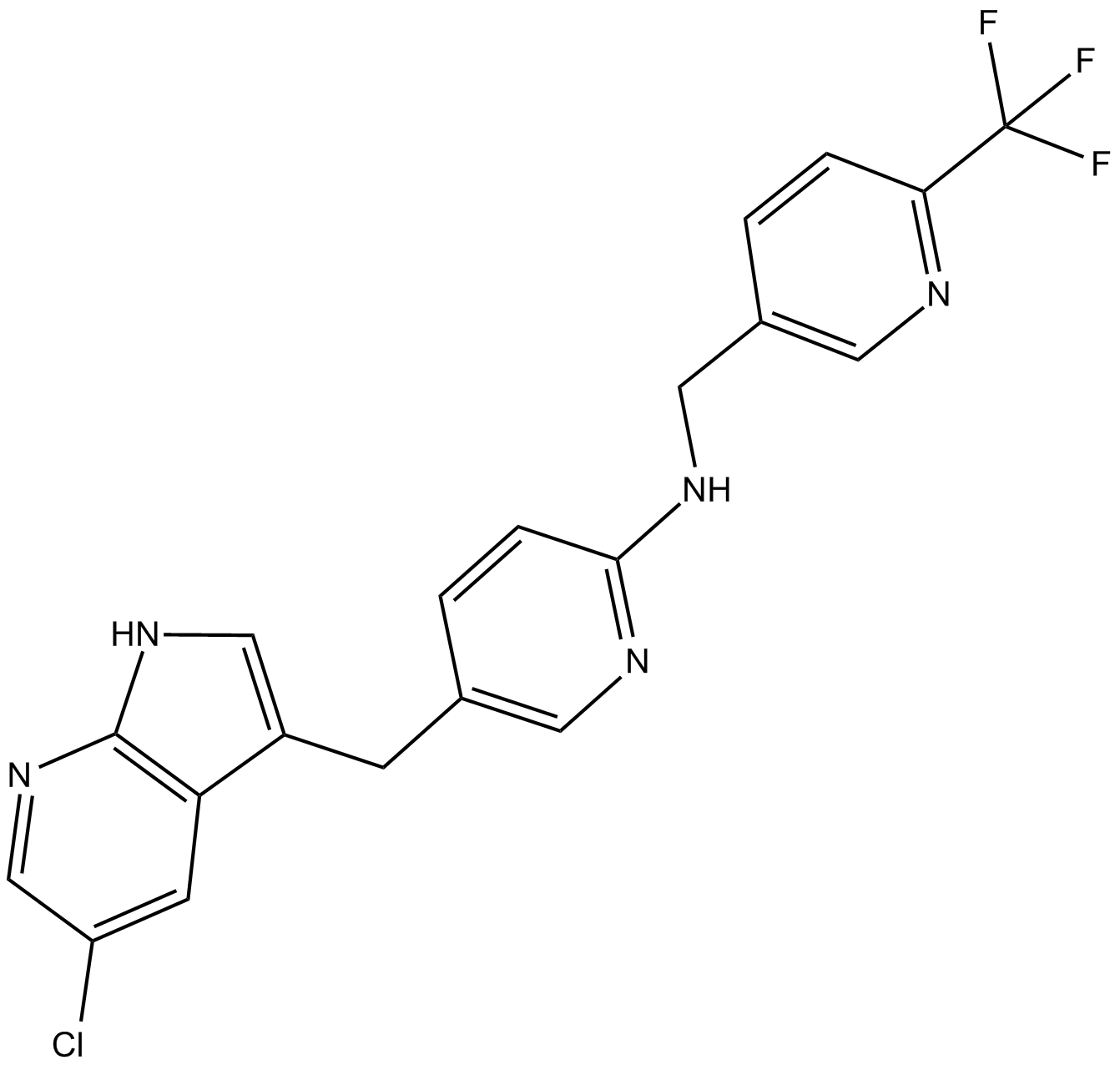 Pexidartinib (PLX3397) Chemical Structure