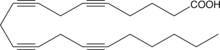 Eicosatetraynoic Acid Chemical Structure