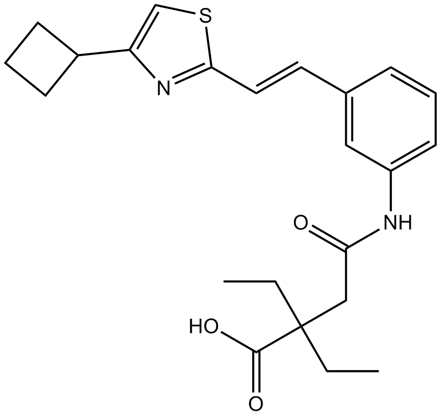 Cinalukast Chemical Structure
