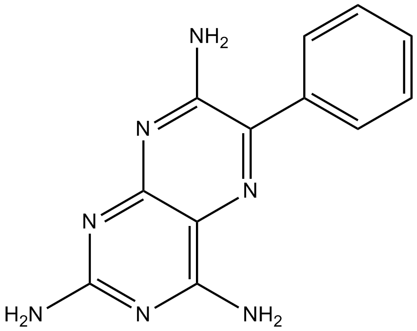 Triamterene Chemical Structure