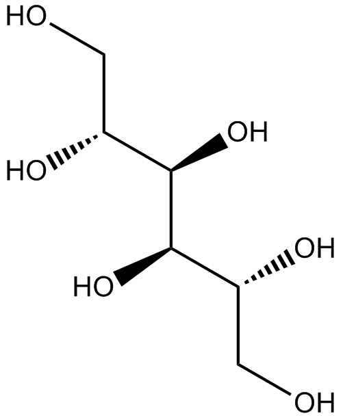 D-Mannitol Chemical Structure