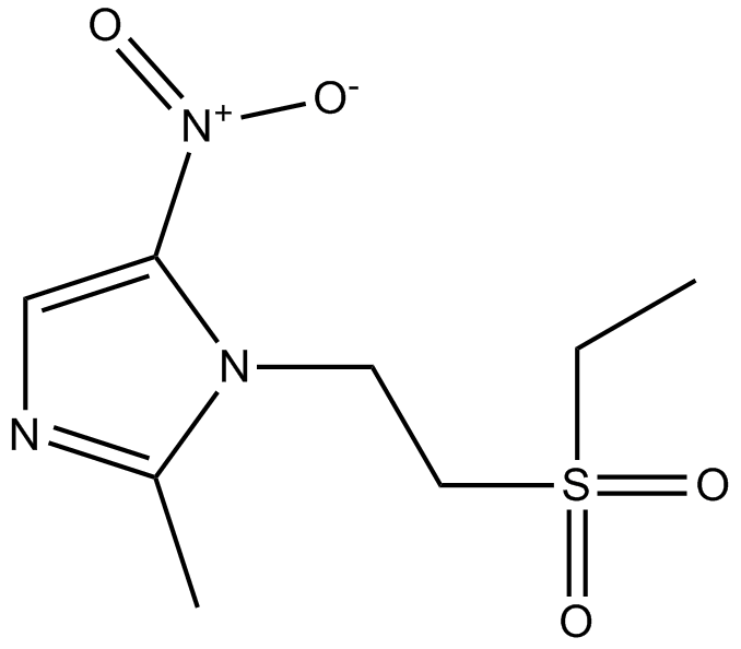 Tinidazole Chemical Structure