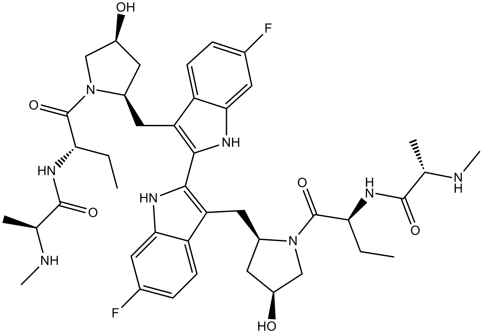 Birinapant (TL32711) Chemical Structure