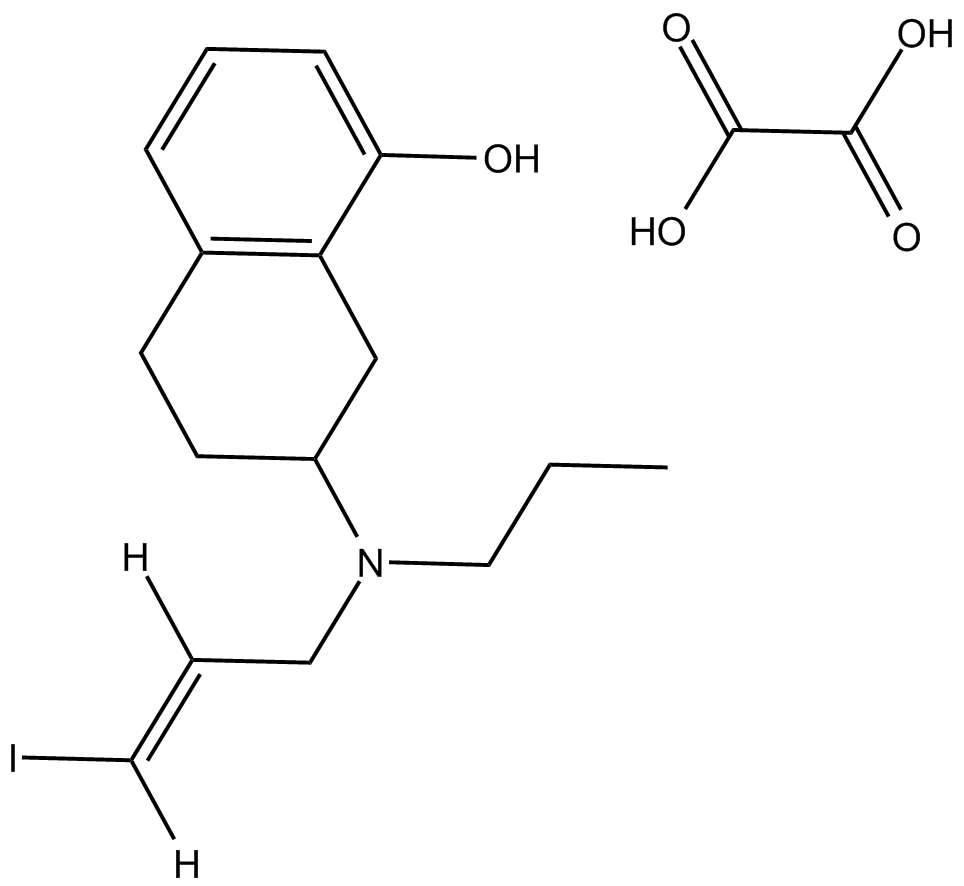 8-Hydroxy-PIPAT oxalate Chemical Structure