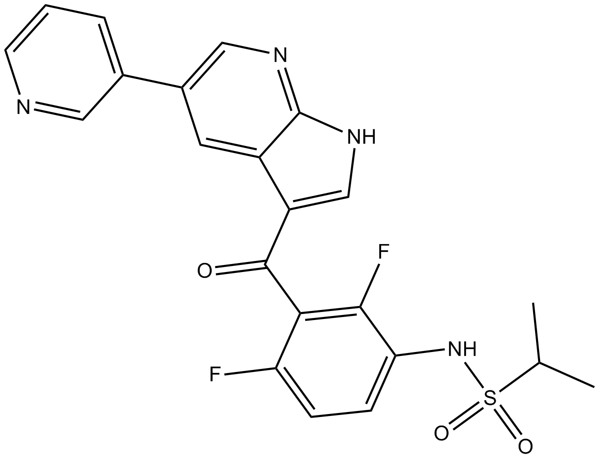 BRAF inhibitor Chemical Structure