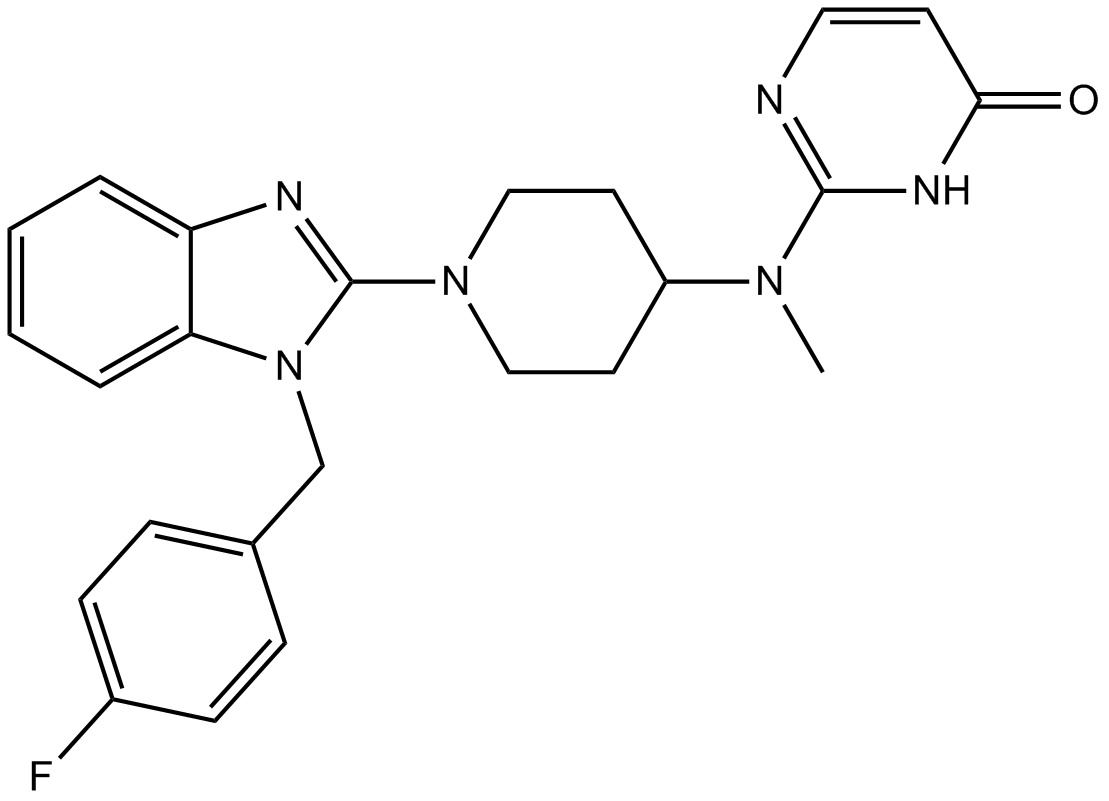Mizolastine Chemical Structure