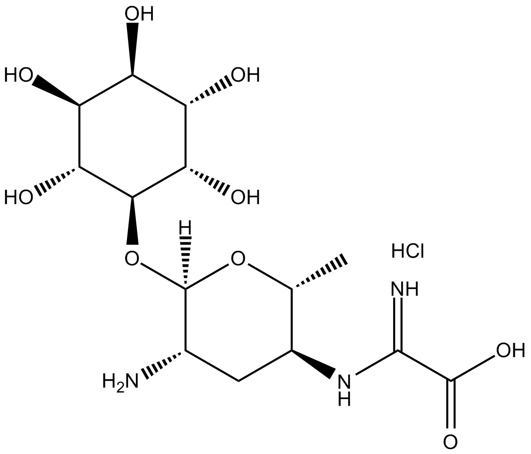 Kasugamycin (hydrochloride) Chemical Structure