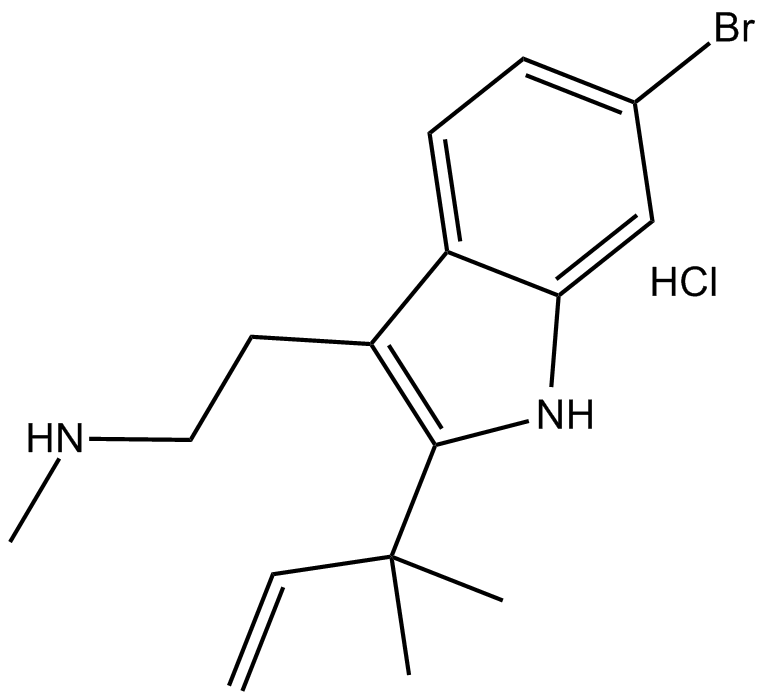 Desformylflustrabromine hydrochloride Chemical Structure
