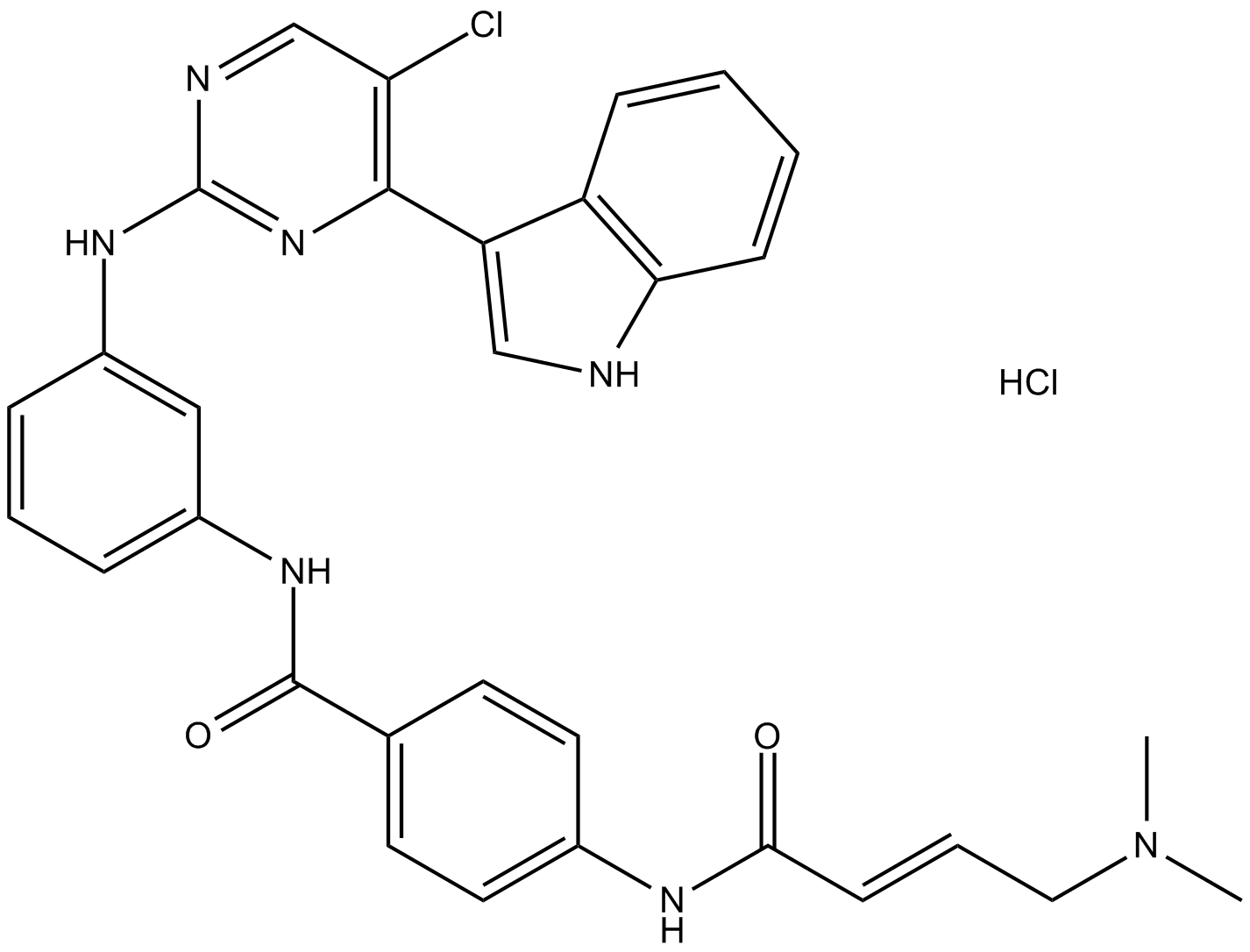 THZ1 Hydrochloride Chemical Structure