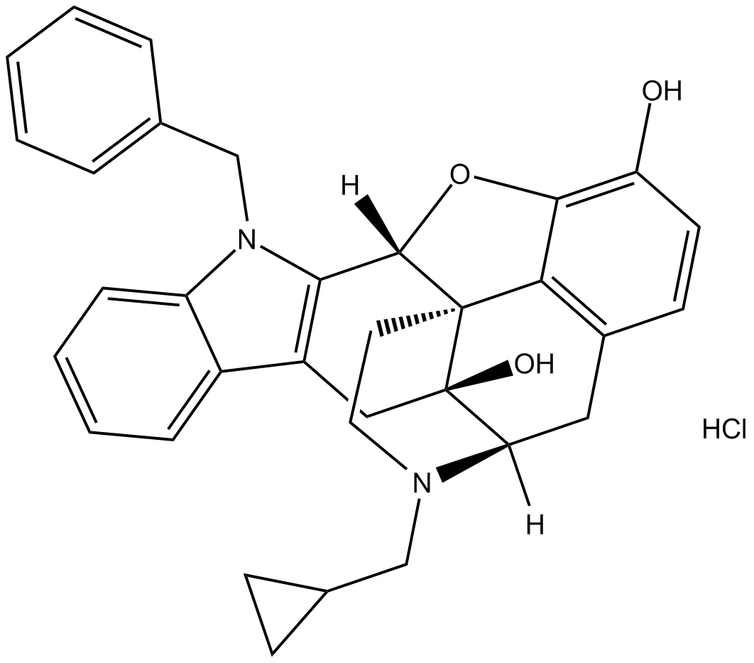 N-Benzylnaltrindole hydrochloride Chemical Structure