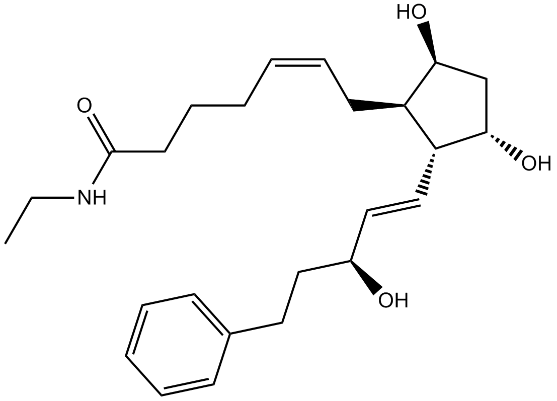 Bimatoprost Chemical Structure
