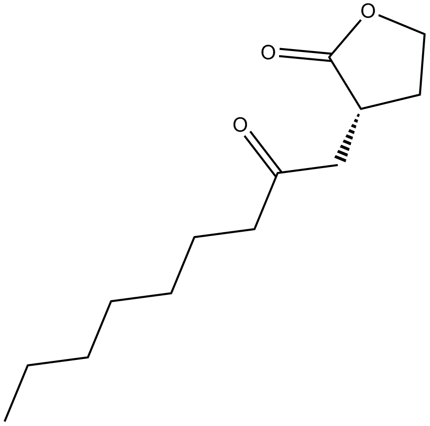 N-octanoyl-L-Homoserine lactone Chemical Structure