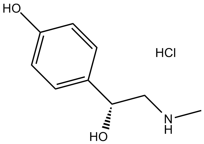 Synephrine HCl Chemical Structure