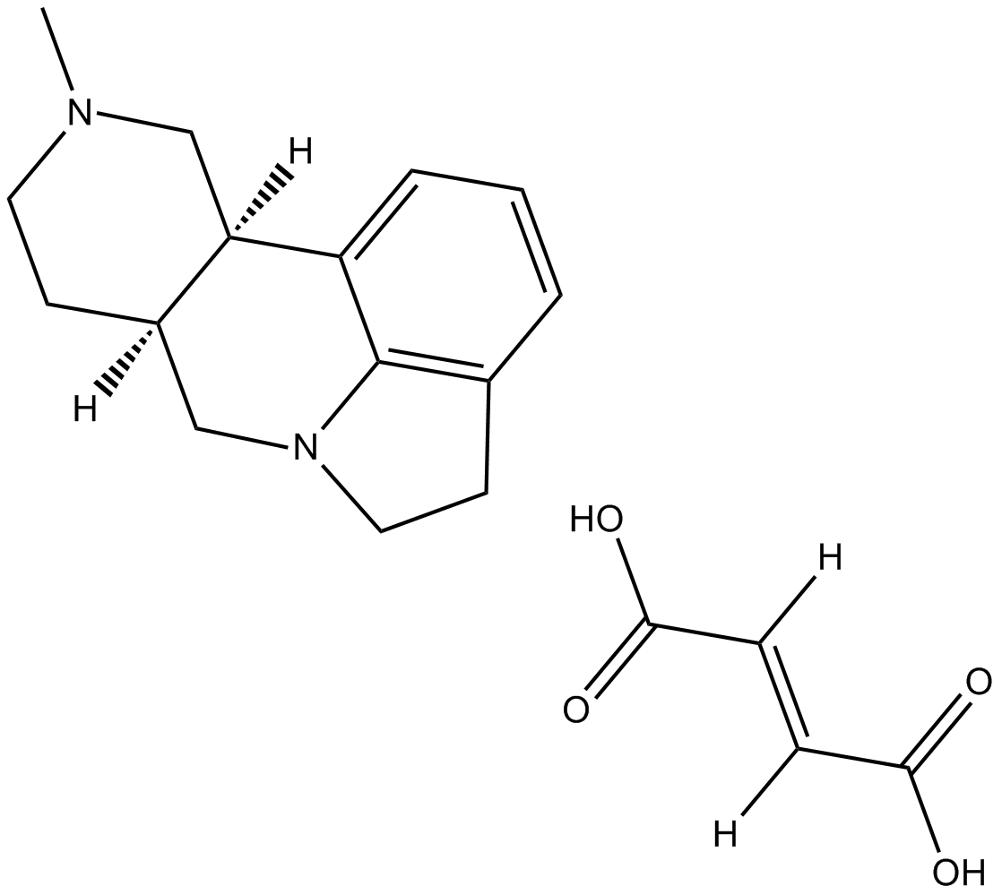 SDZ SER 082 fumarate Chemical Structure