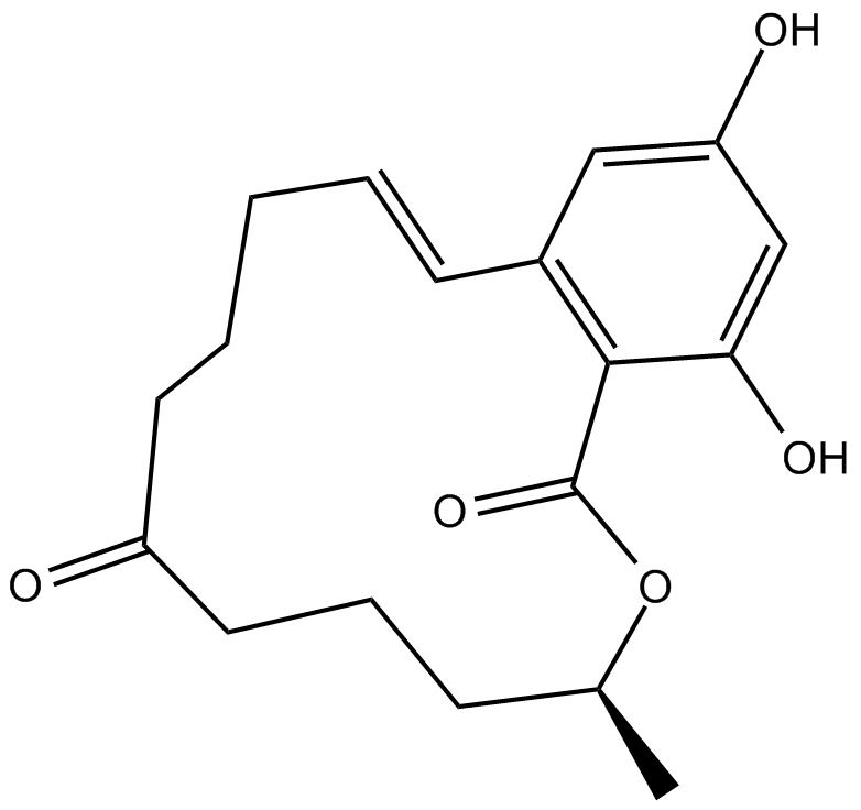 Zearalenone Chemical Structure