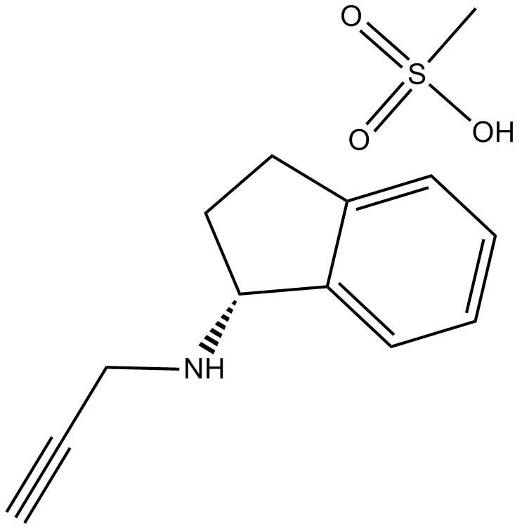 Rasagiline Mesylate Chemical Structure