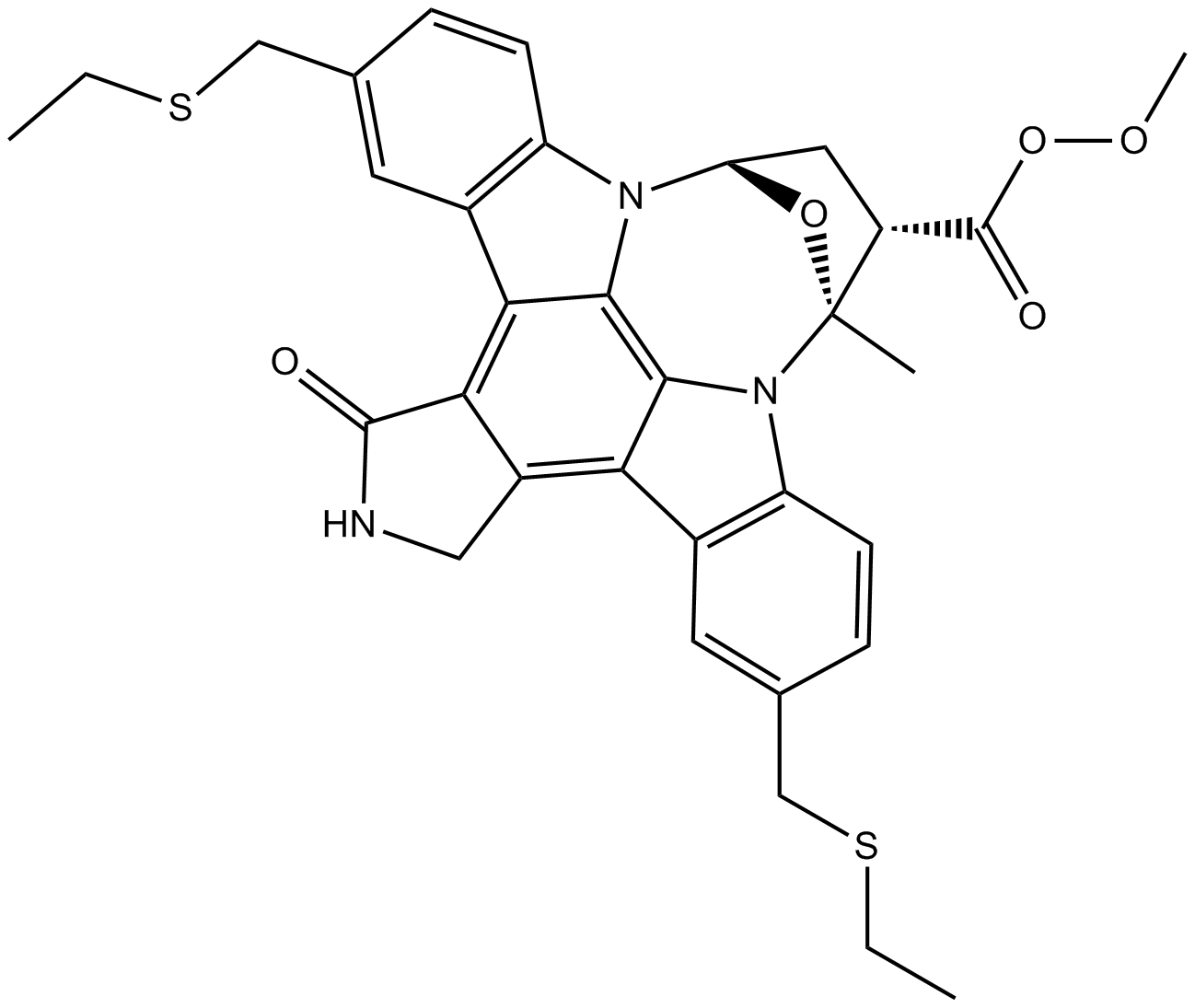 CEP 1347 Chemical Structure