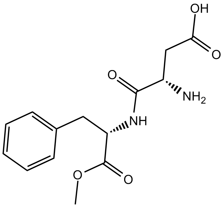 Aspartame Chemical Structure
