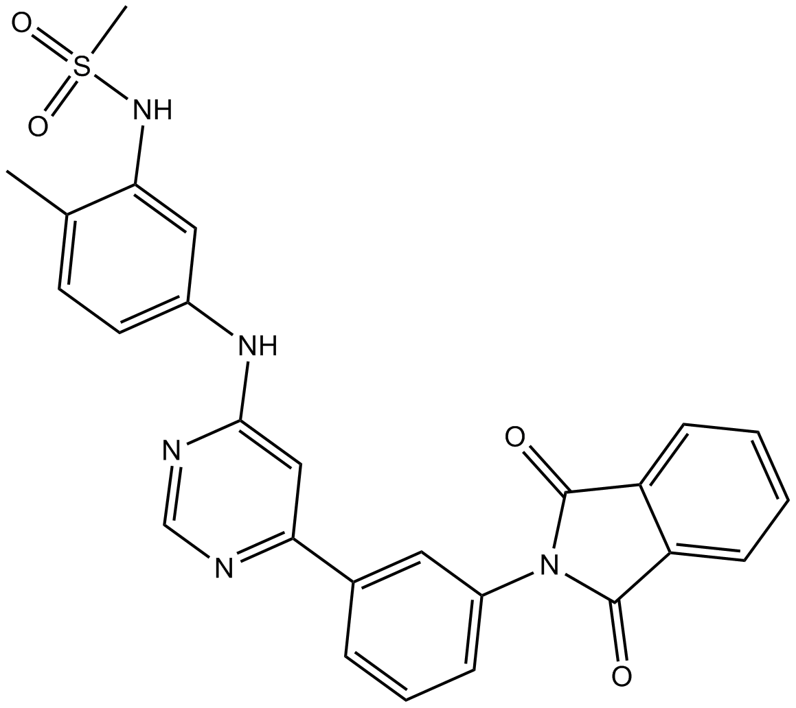 CDK9 inhibitor Chemical Structure