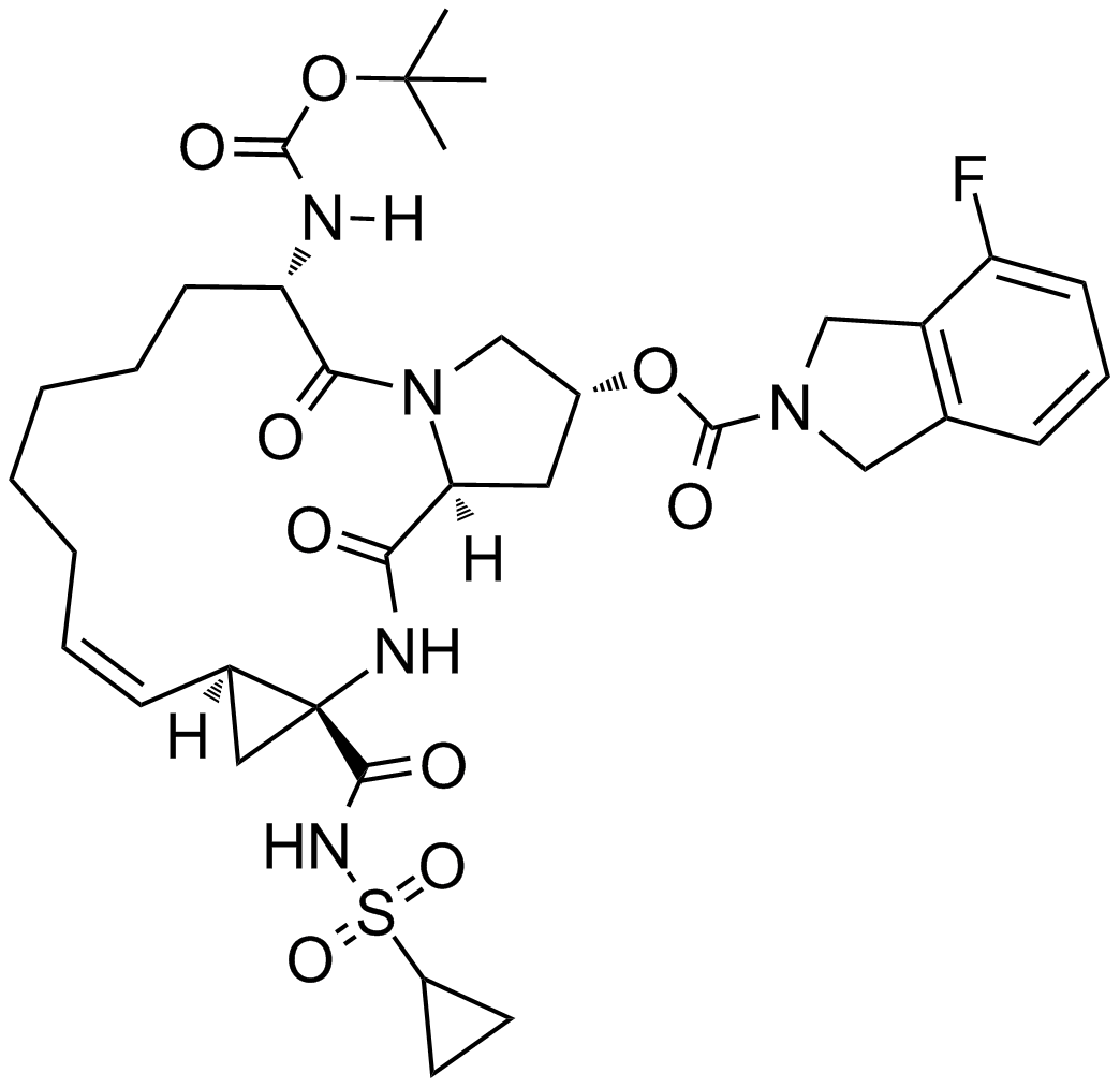 Danoprevir (RG7227) Chemical Structure