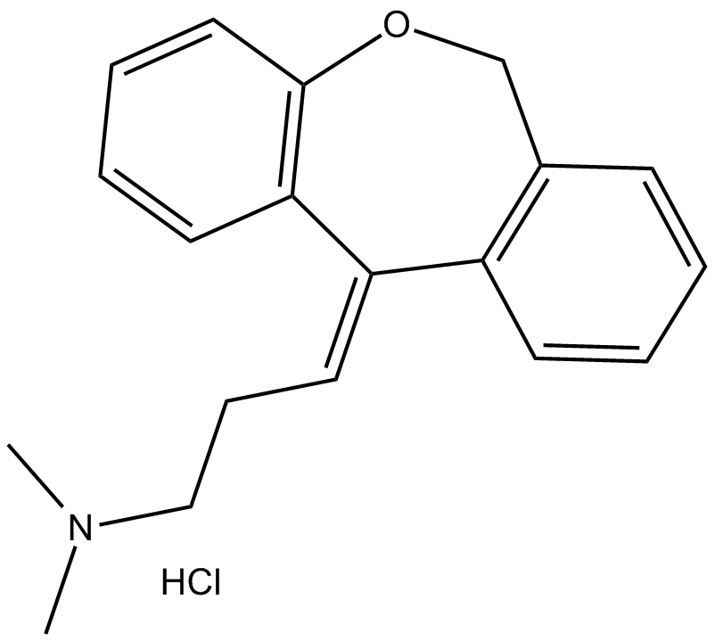 Doxepin (hydrochloride) Chemical Structure