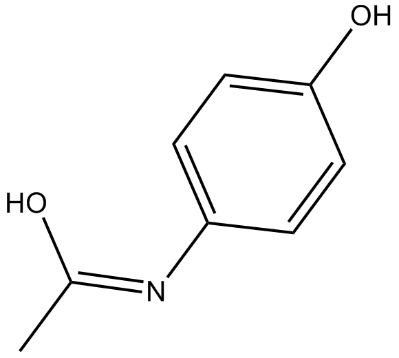 Acetaminophen Chemical Structure