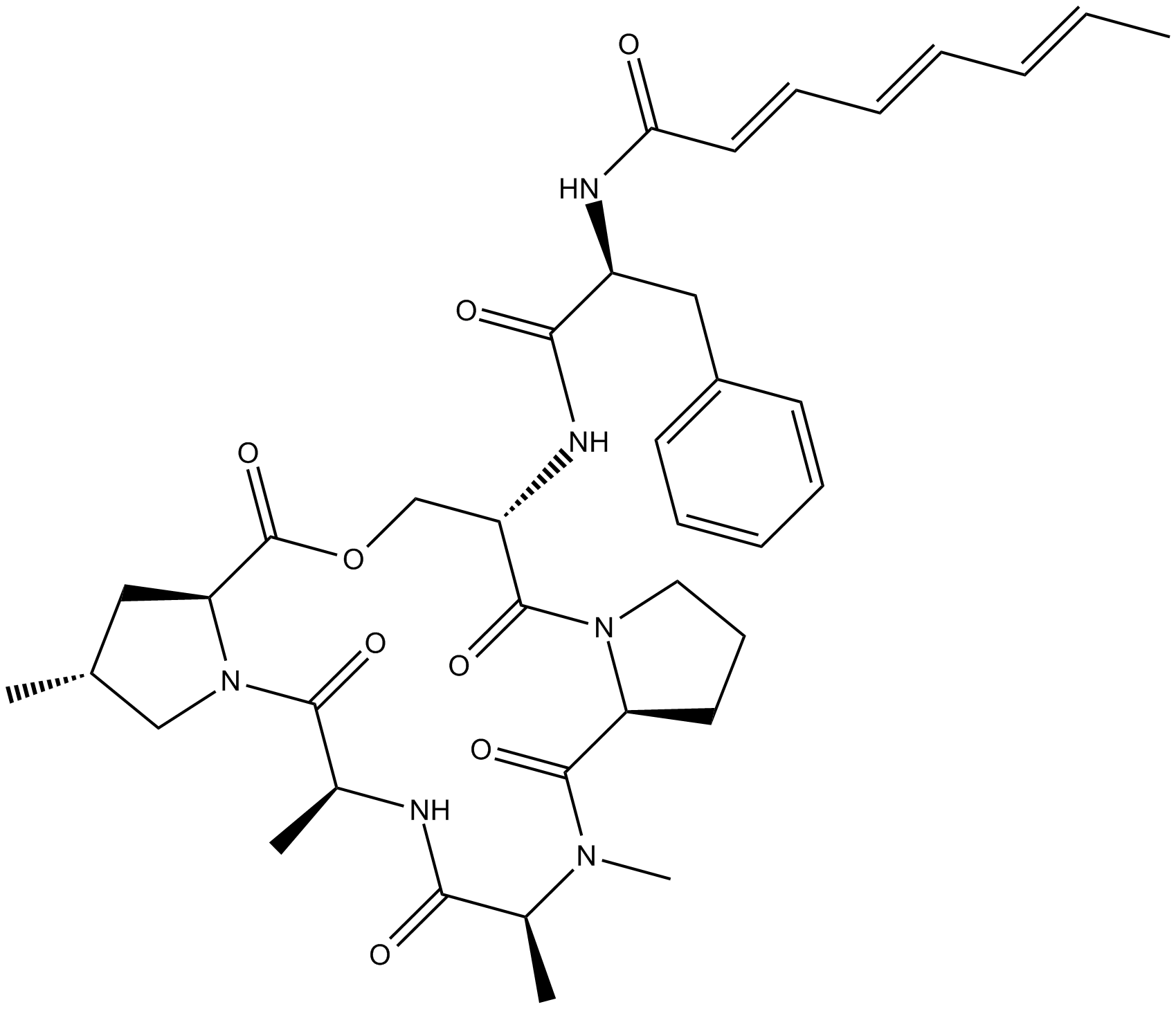 A-54556A Chemical Structure