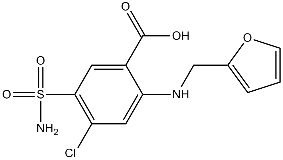 Furosemide Chemical Structure