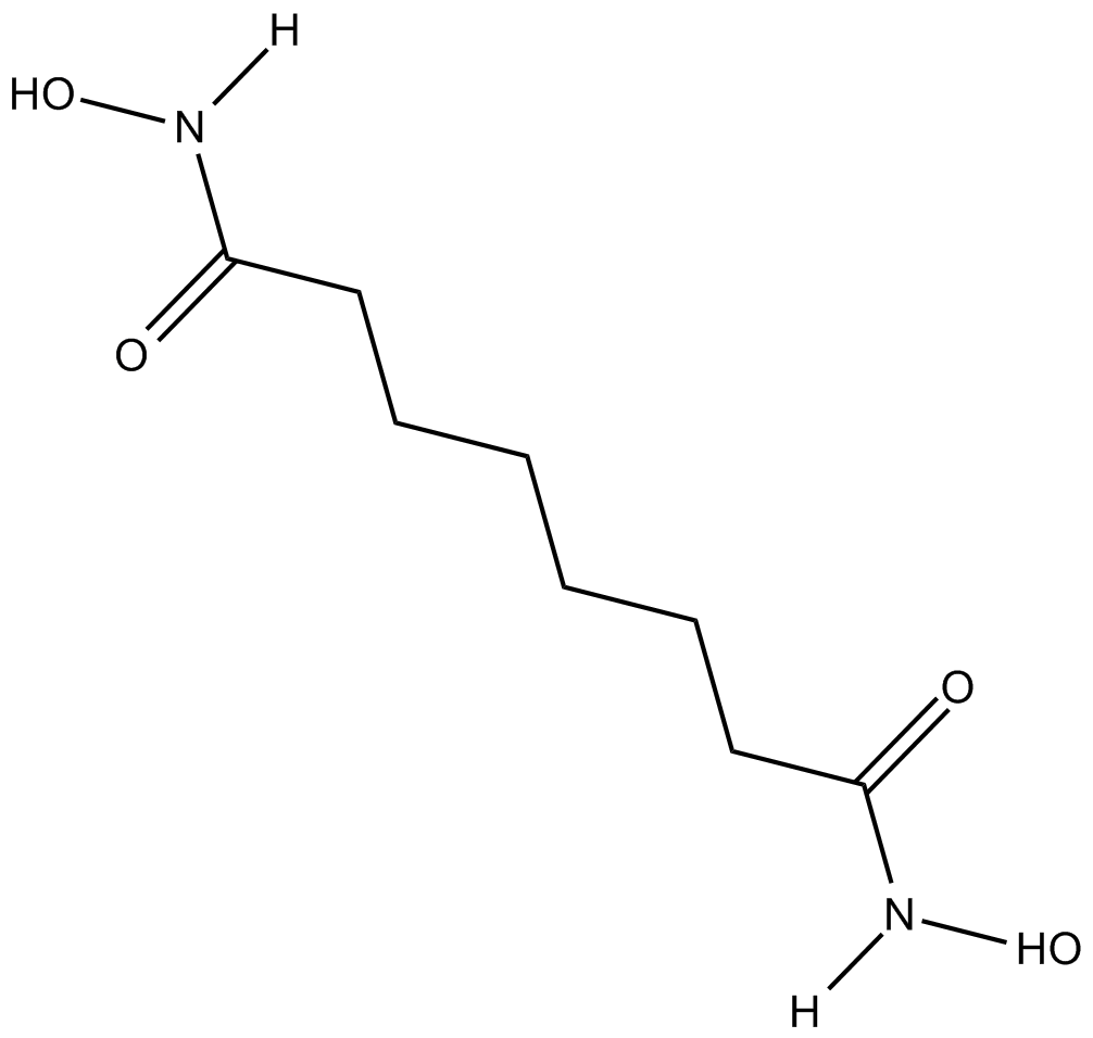 Suberohydroxamic Acid Chemical Structure