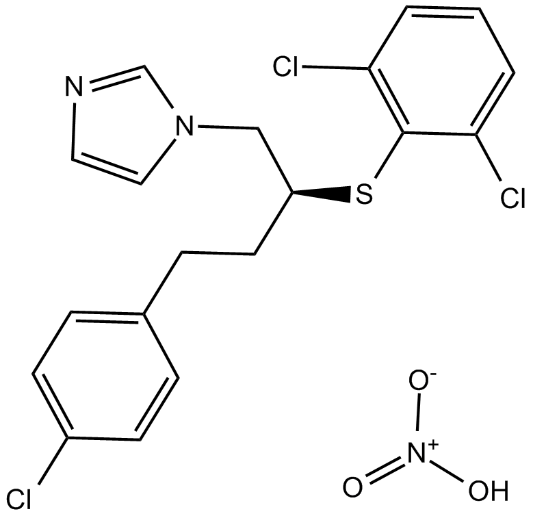 Butoconazole nitrate Chemical Structure