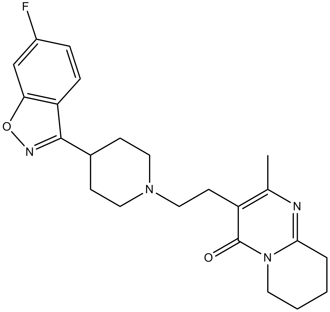 Risperidone Chemical Structure