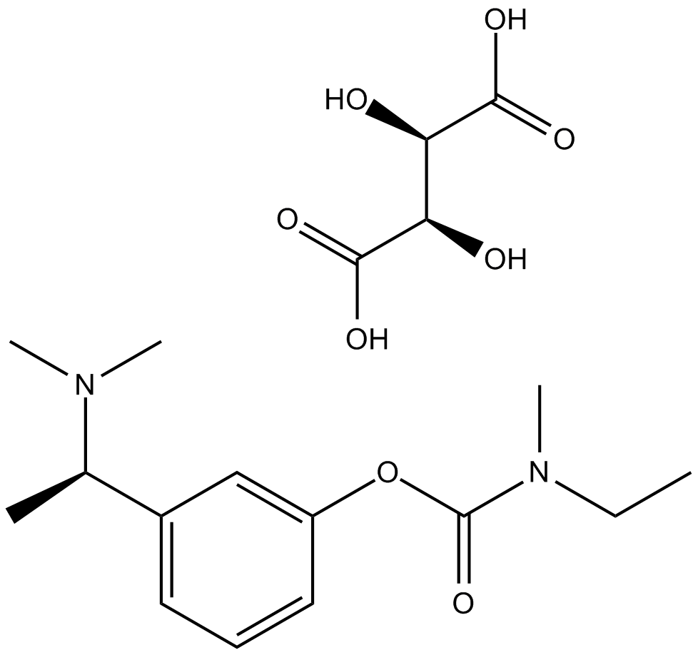 Rivastigmine Tartrate Chemical Structure