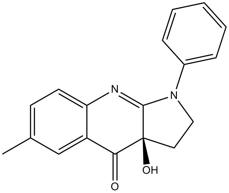 (R)-(+)-Blebbistatin Chemical Structure