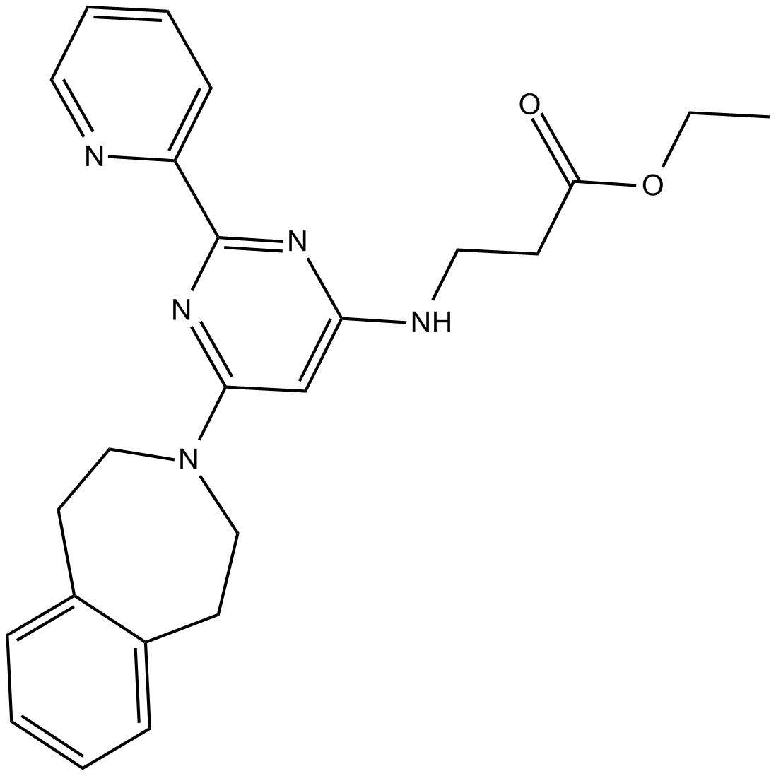 GSK J4 free base Chemical Structure