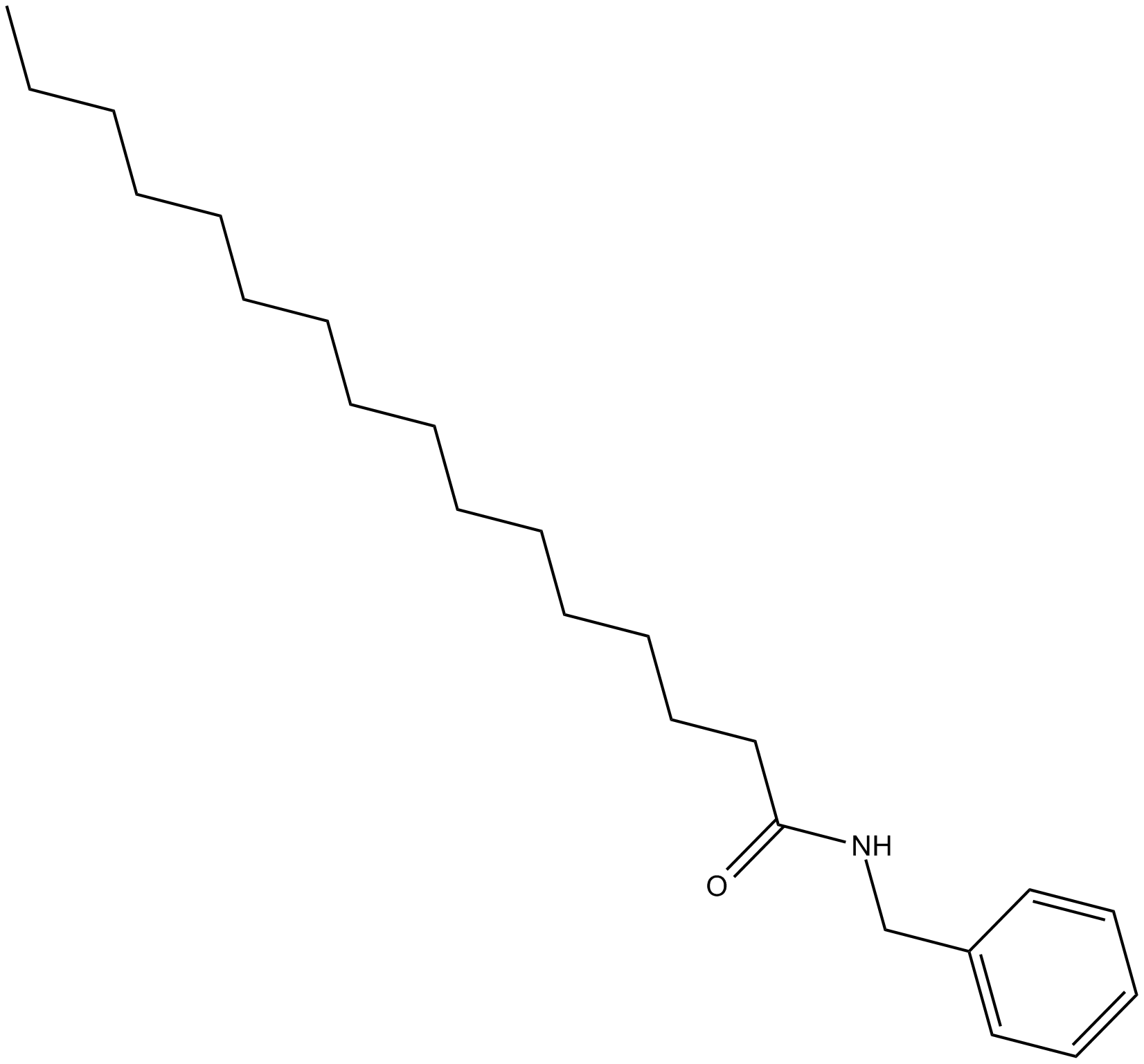 N-Benzylpalmitamide Chemical Structure