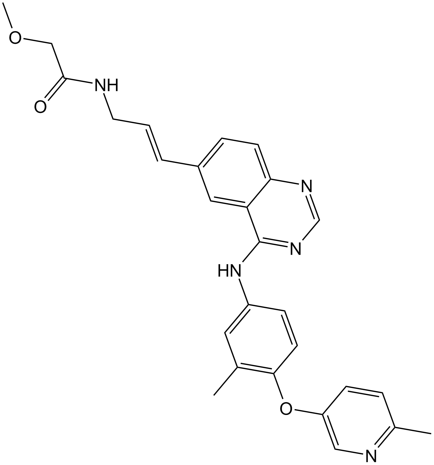 CP-724714 Chemical Structure