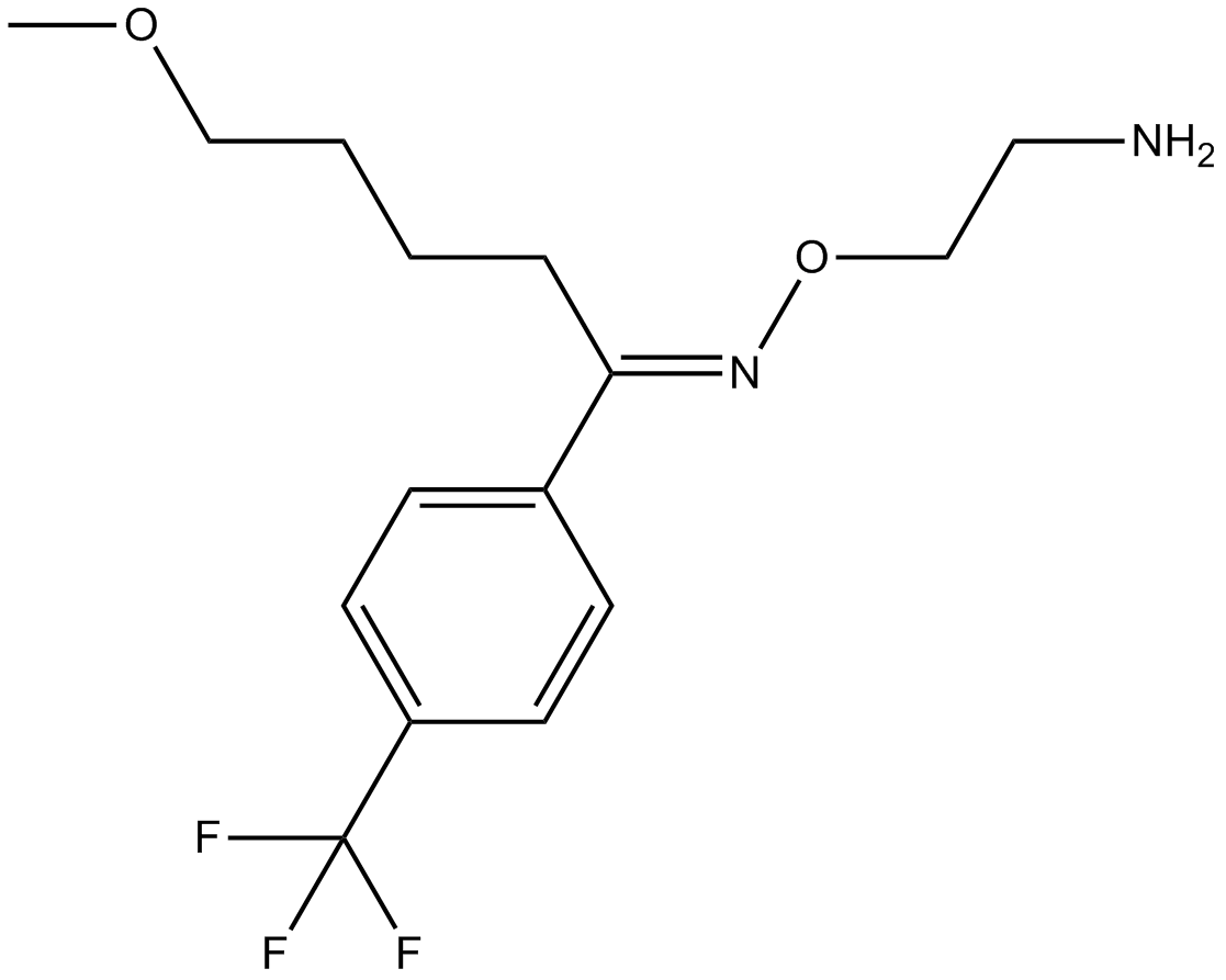 Fluvoxamine Chemical Structure