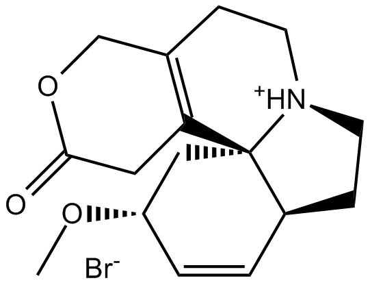 Dihydro-β-erythroidine hydrobromide Chemical Structure