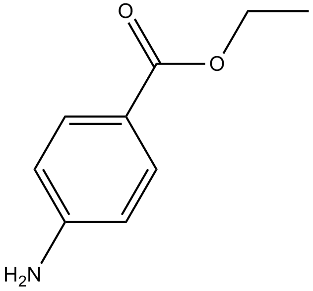 Benzocaine Chemical Structure