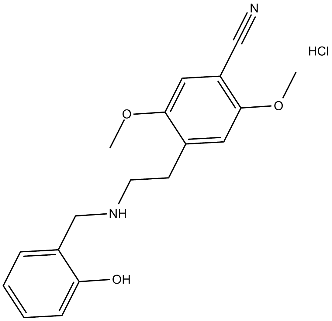 NBOH-2C-CN hydrochloride Chemical Structure