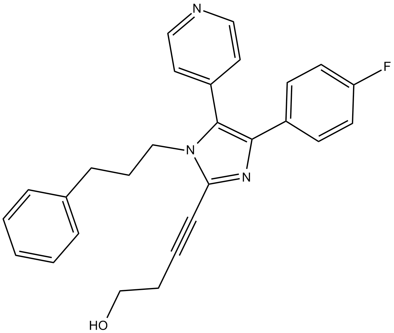 RWJ 67657 Chemical Structure