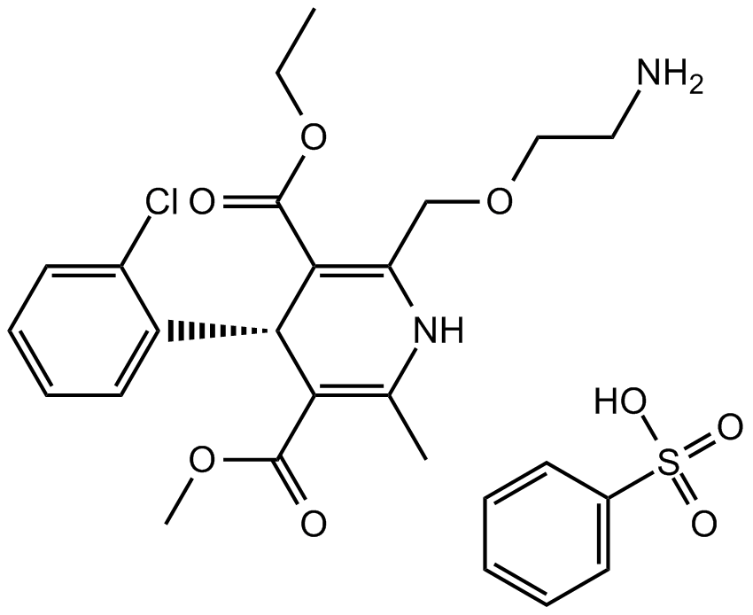 Amlodipine Besylate Chemical Structure