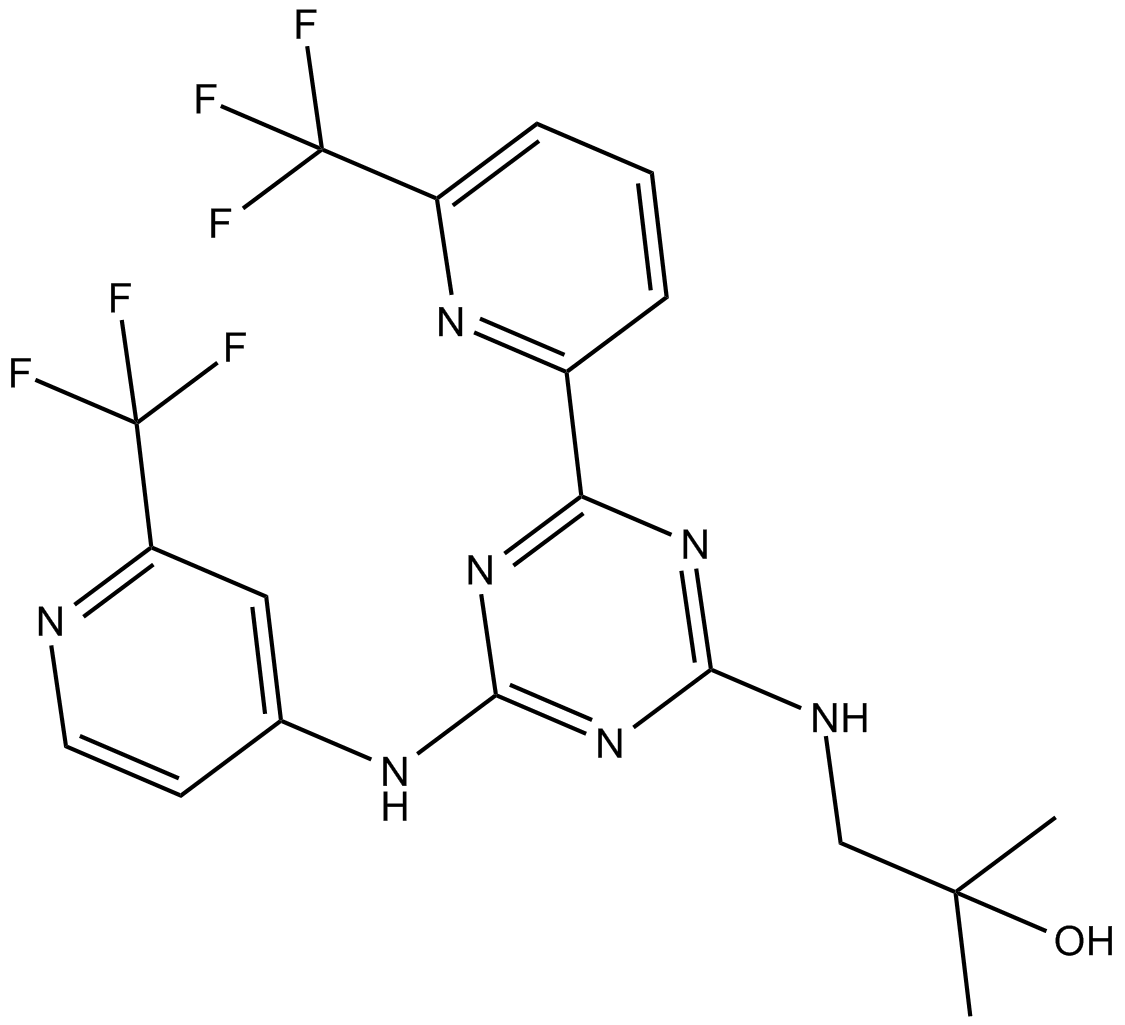 AG-221 (Enasidenib) Chemical Structure