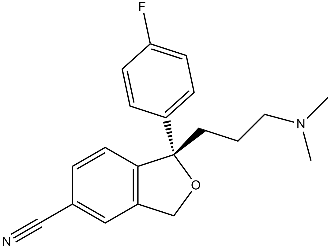 Escitalopram Chemical Structure