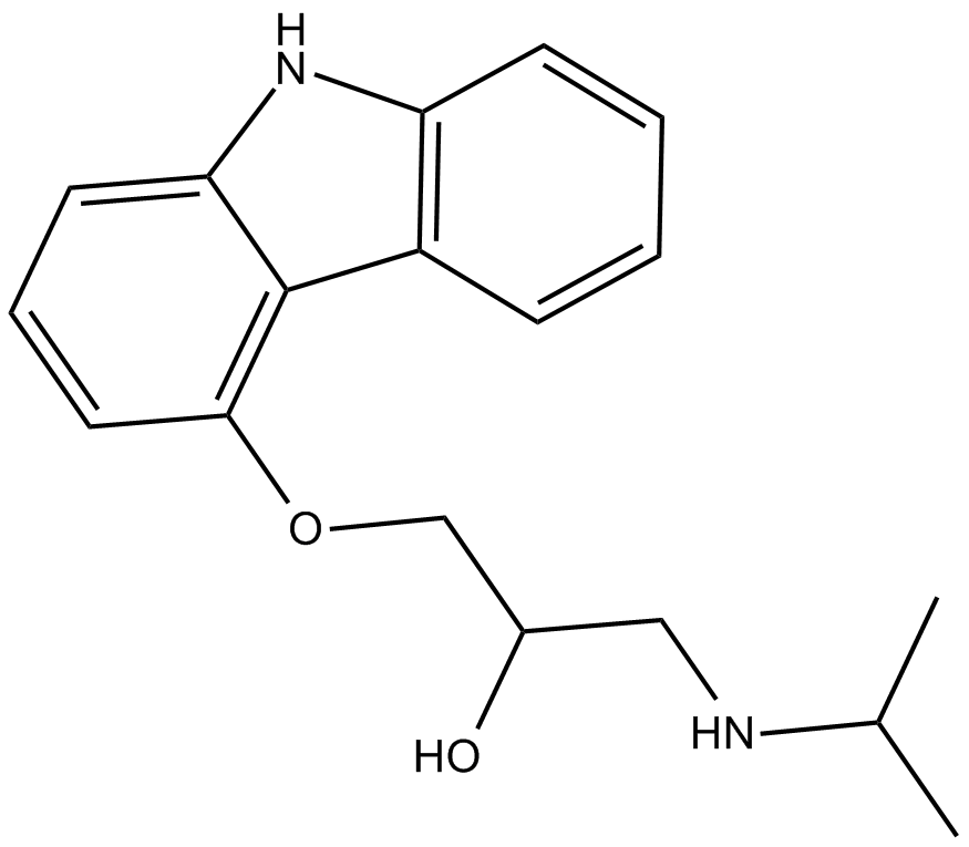 Carazolol Chemical Structure