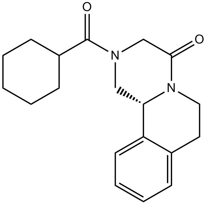 Praziquantel Chemical Structure