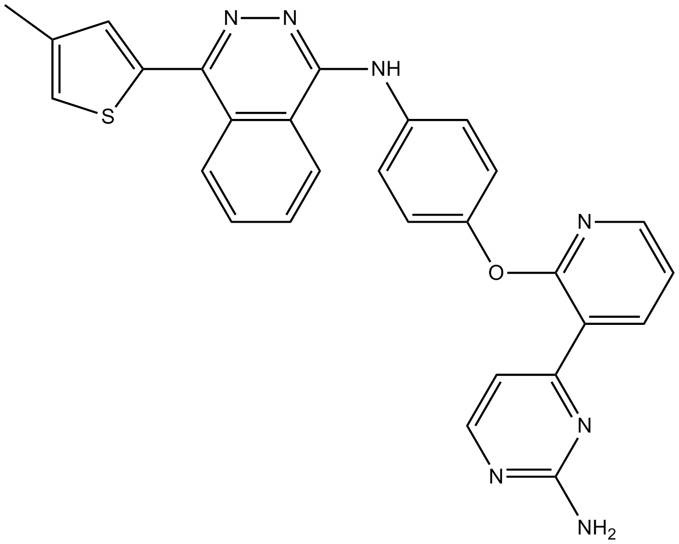 AMG-900 Chemical Structure